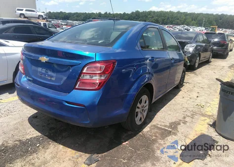 2017 Chevrolet Sonic Ls Auto from USA, damaged, VIN 1G1JB5SH1H4135659